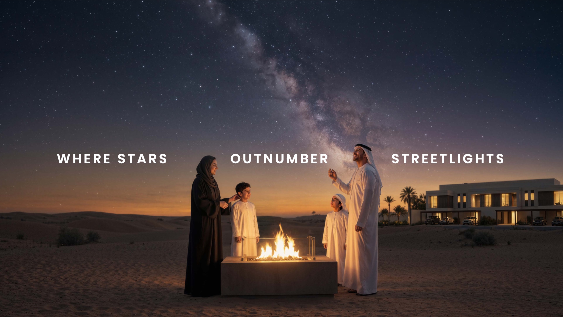 Familienfreundliche Außenbereiche in Al Ghadeer Gardens