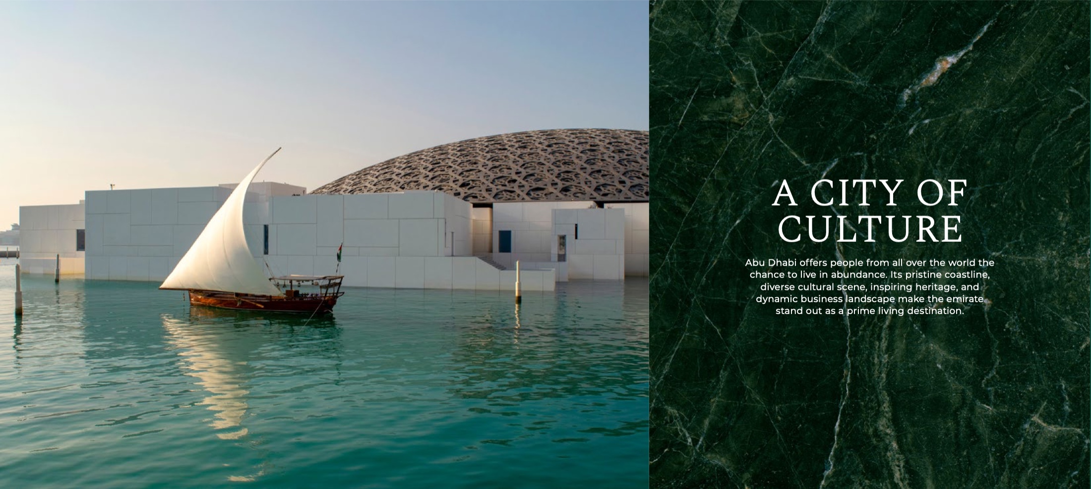Kulturelle Umgebung auf Saadiyat Island